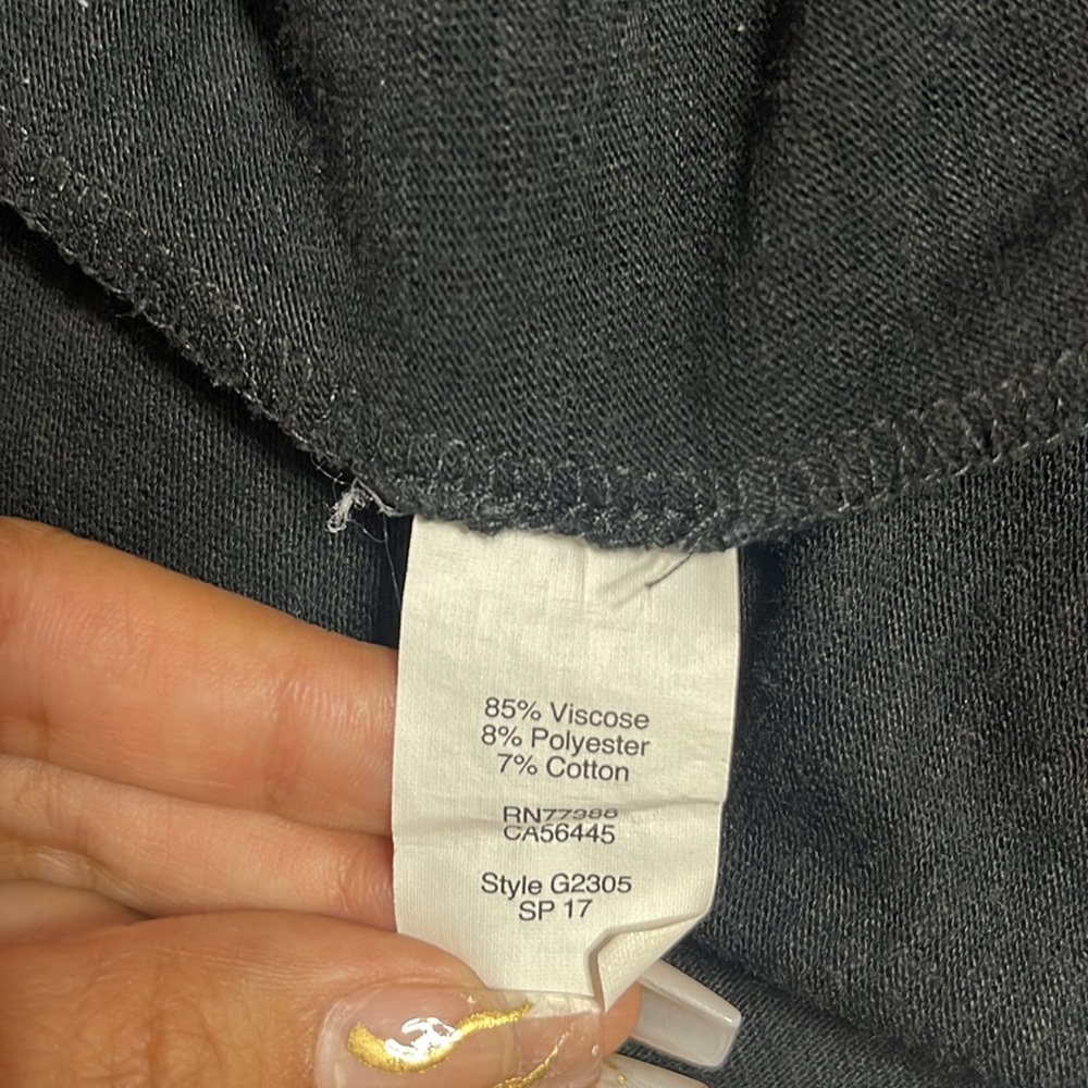 Madewell high point black tank dress medium - Picture 6 of 9